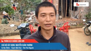 Công trình sử dụng Xi măng Long Sơn tại Thái Nguyên 11.12.2022