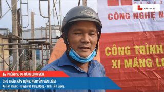 Công trình sử dụng Xi măng Long Sơn tại Tiền Giang 12.12.2022