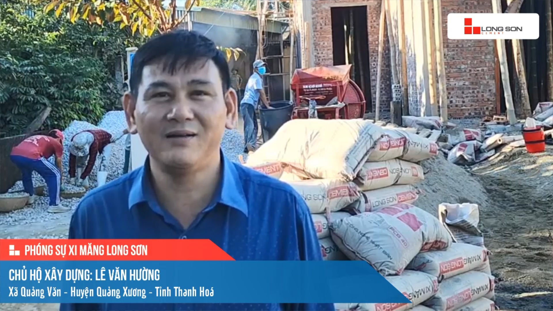 Công trình sử dụng Xi măng Long Sơn tại Thanh Hóa 18.12.2022