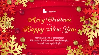 Công ty Xi măng Long Sơn – Chúc mừng giáng sinh và năm mới 2023