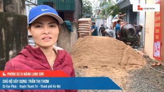 Công trình sử dụng Xi măng Long Sơn tại Hà Nội 05.02.2023