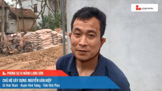 Công trình sử dụng Xi măng Long Sơn tại Vĩnh Phúc 10.02.2023