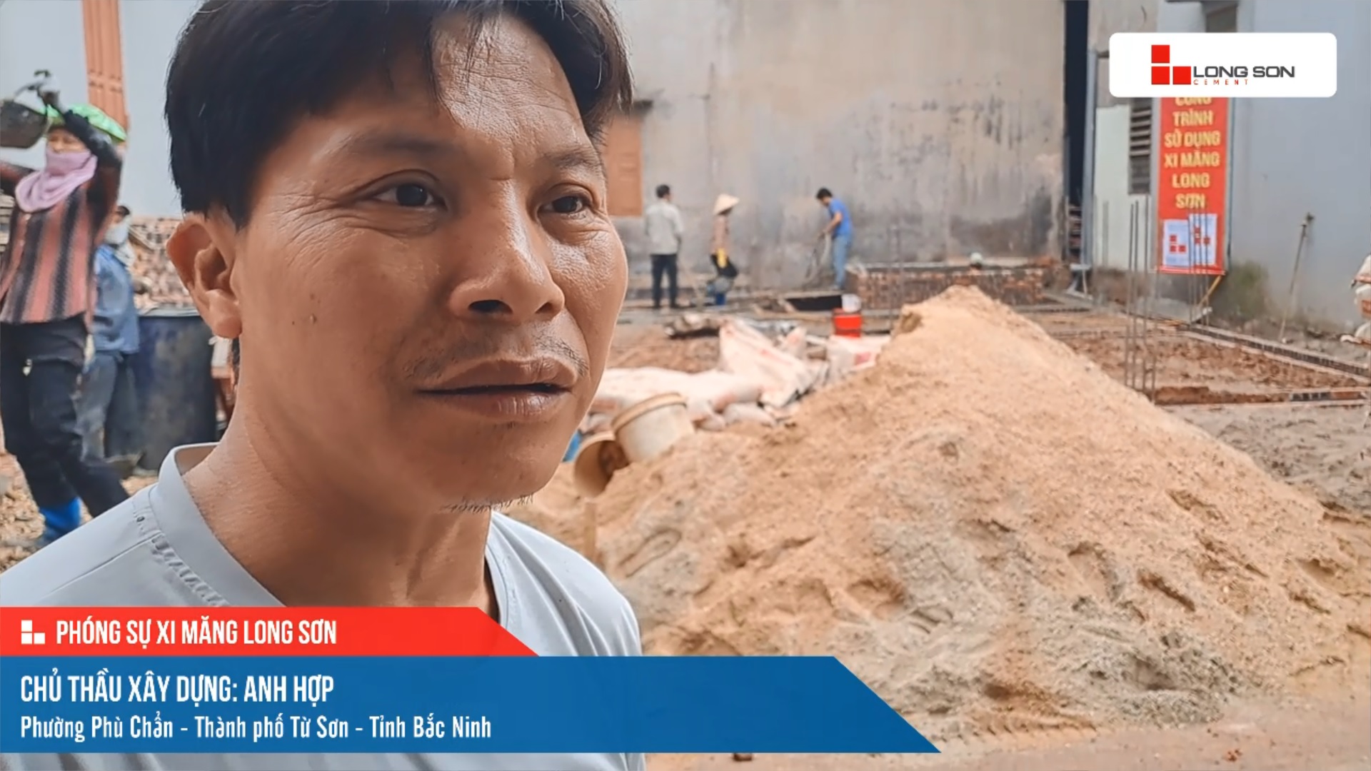 Công trình sử dụng Xi măng Long Sơn tại Bắc Ninh 11.02.2023