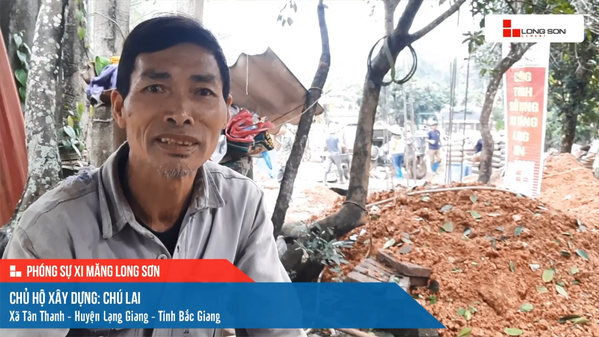 Công trình sử dụng Xi măng Long Sơn tại Bắc Giang 11.02.2023