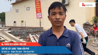 Công trình sử dụng Xi măng Long Sơn tại Thanh Hóa 12.02.2023