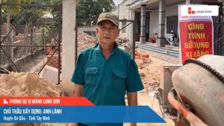 Công trình sử dụng Xi măng Long Sơn tại Tây Ninh 13.02.2023