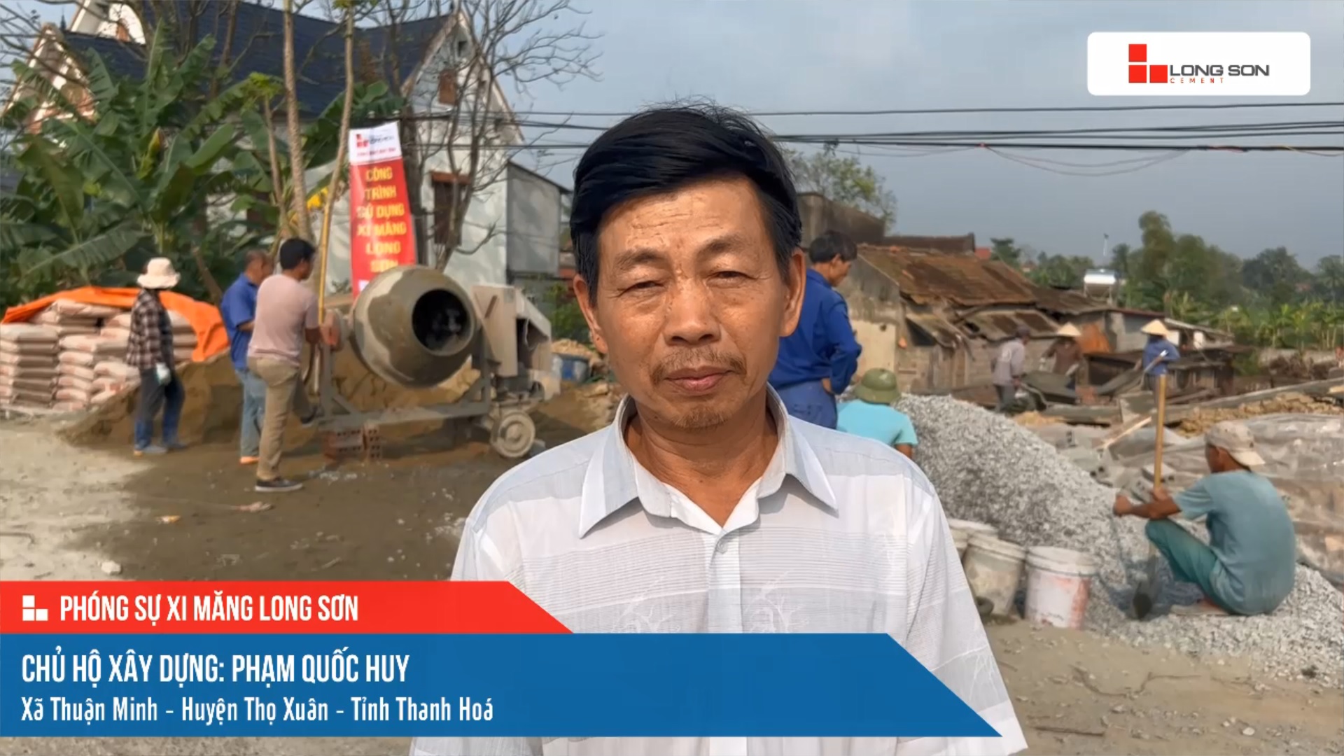 Công trình sử dụng Xi măng Long Sơn tại Thanh Hóa 13.02.2023
