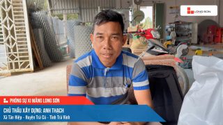 Công trình sử dụng Xi măng Long Sơn tại Trà Vinh 15.02.2023