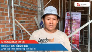 Công trình sử dụng Xi măng Long Sơn tại Khánh Hòa 17.02.2023