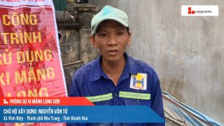 Công trình sử dụng Xi măng Long Sơn tại Khánh Hòa 17.02.2023