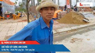 ông trình sử dụng Xi măng Long Sơn tại Lạng Sơn 18.02.2023