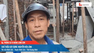 Công trình sử dụng Xi măng Long Sơn tại Quảng Ninh 20.02.2023