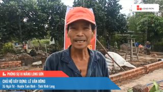 Công trình sử dụng Xi măng Long Sơn tại Vĩnh Long 20.02.2023