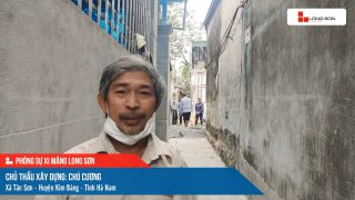 Công trình sử dụng Xi măng Long Sơn tại Hà Nam 23.02.2023