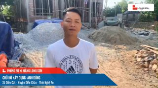 Công trình sử dụng Xi măng Long Sơn tại Nghệ An 15.02.2023