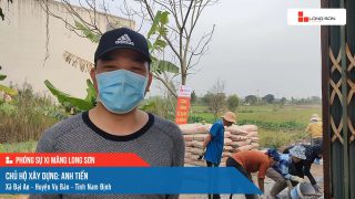 Công trình sử dụng Xi măng Long Sơn tại Nam Định 03.03.2023