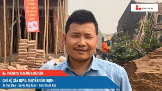 Công trình sử dụng Xi măng Long Sơn tại Thanh Hóa 06.03.2023