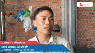 Công trình sử dụng Xi măng Long Sơn tại Tiền Giang 08.03.2023