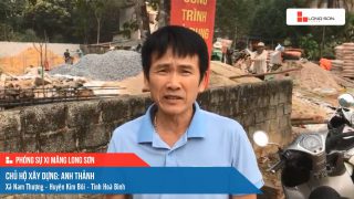 Công trình sử dụng Xi măng Long Sơn tại Hòa Bình 09.03.2023