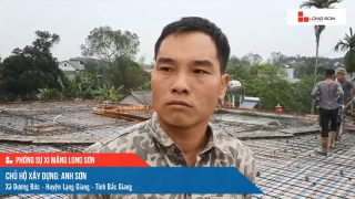 Công trình sử dụng Xi măng Long Sơn tại Bắc Giang 10.03.2023