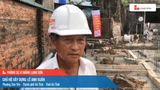 Công trình sử dụng Xi măng Long Sơn tại Hà Tĩnh 11.03.2023