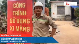 Công trình sử dụng Xi măng Long Sơn tại Quảng Trị 11.03.2023