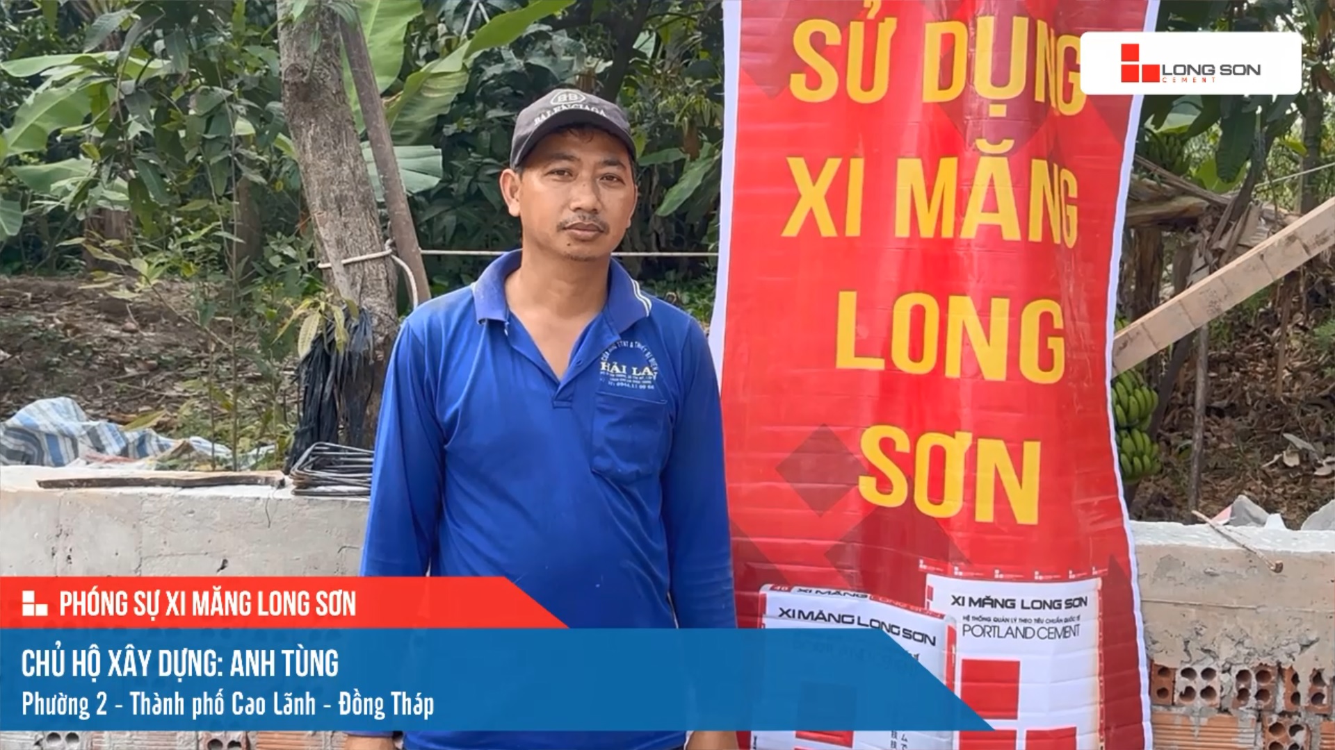 Công trình sử dụng Xi măng Long Sơn tại Đồng Tháp 14.03.2023