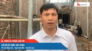 Công trình sử dụng Xi măng Long Sơn tại Bắc Kạn 16.03.2023