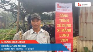 Công trình sử dụng Xi măng Long Sơn tại Quảng Trị 11.03.2023