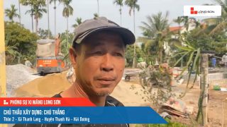 Công trình sử dụng Xi măng Long Sơn tại Hải Dương 05.03.2023