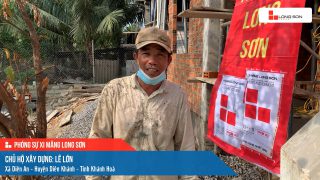 Công trình sử dụng Xi măng Long Sơn tại Khánh Hoà 01.04.2023