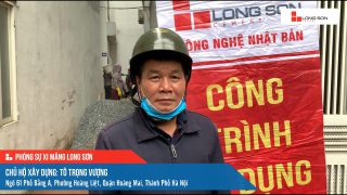 Công trình sử dụng Xi măng Long Sơn tại Hà Nội 01.04.2023