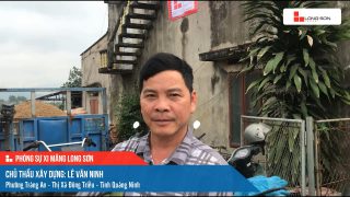 Công trình sử dụng Xi măng Long Sơn tại Quảng Ninh 02.04.2023