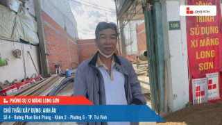 Công trình sử dụng Xi măng Long Sơn tại Trà Vinh 05.04.2023