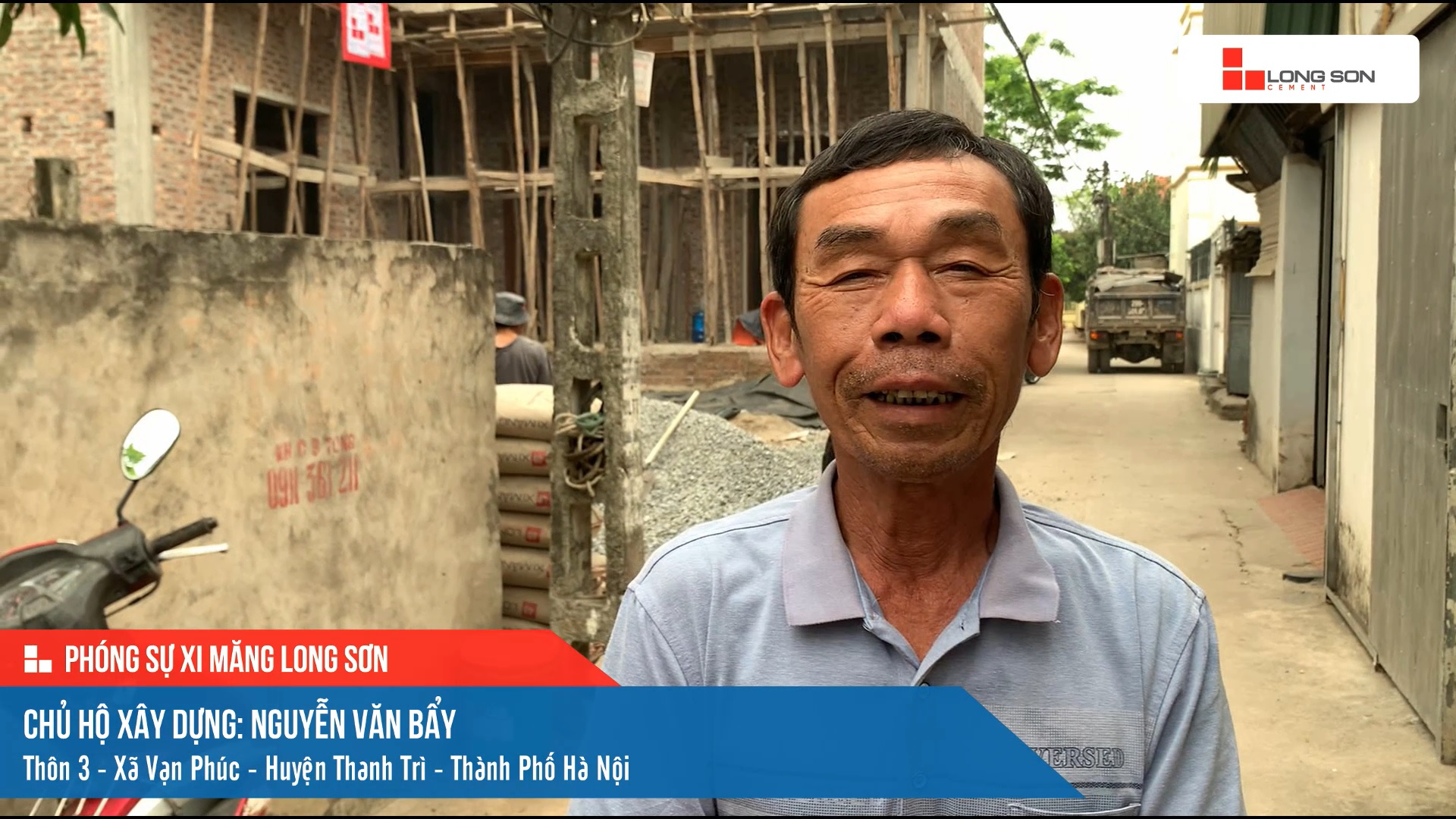 Công trình sử dụng Xi măng Long Sơn tại Hà Nội 07.04.2023