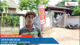Công trình sử dụng Xi măng Long Sơn tại Thừa Thiên Huế 09.04.2023