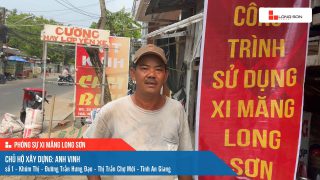 Công trình sử dụng Xi măng Long Sơn tại An Giang 10.04.2023