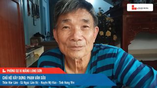 Công trình sử dụng Xi măng Long Sơn tại Hưng Yên 11.04.2023