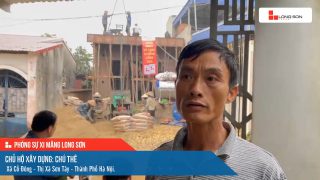 Công trình sử dụng Xi măng Long Sơn tại Hà Nội 12.04.2023