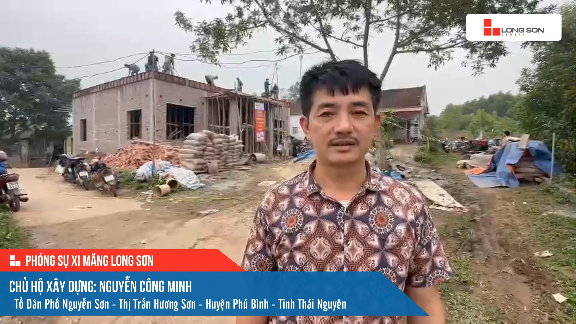 Công trình sử dụng Xi măng Long Sơn tại Thái Nguyên 12.04.2023