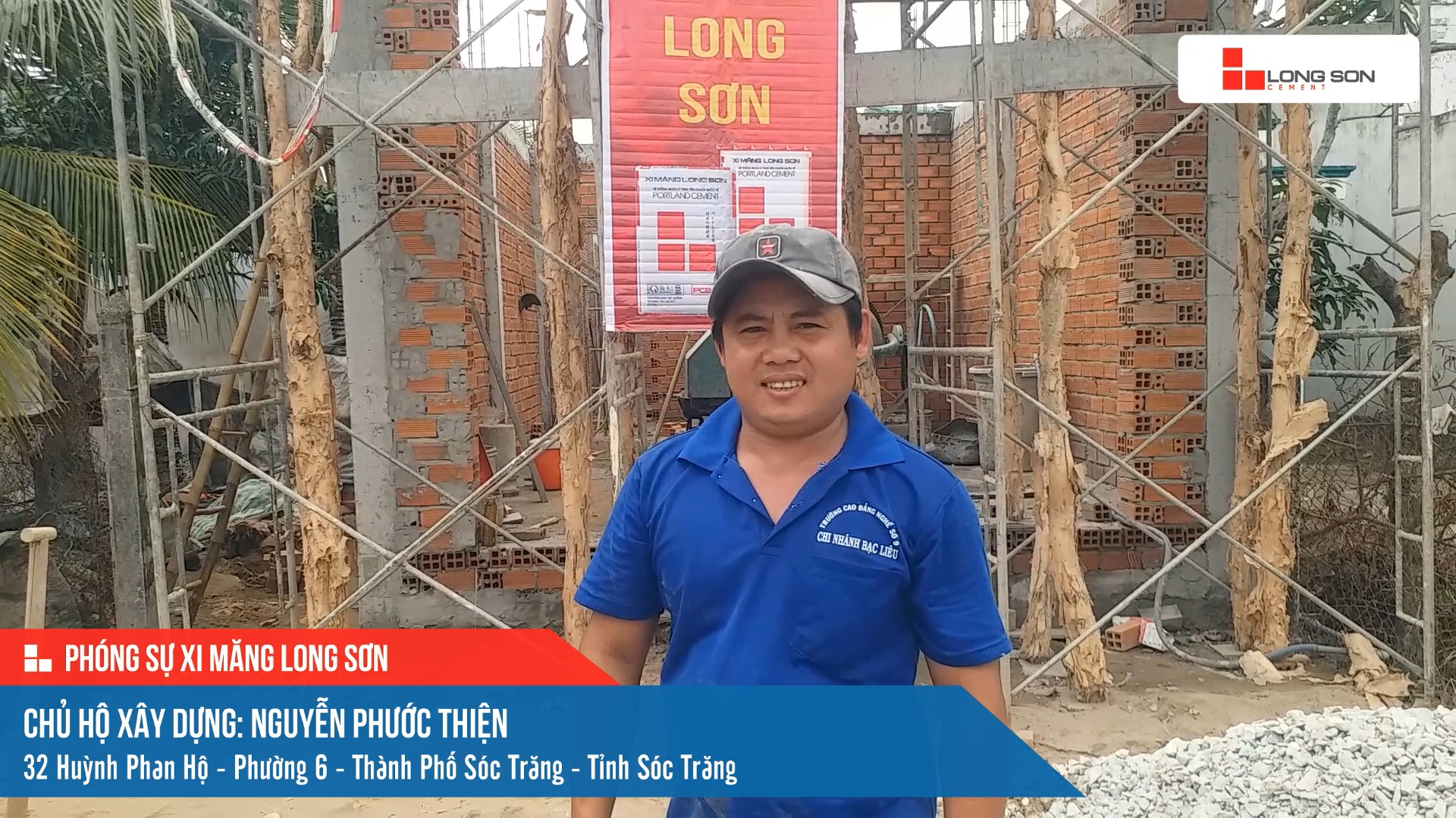 Công trình sử dụng Xi măng Long Sơn tại Sóc Trăng 14.04.2023