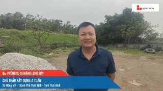 Công trình sử dụng Xi măng Long Sơn tại Thái Binh 18.04.2023