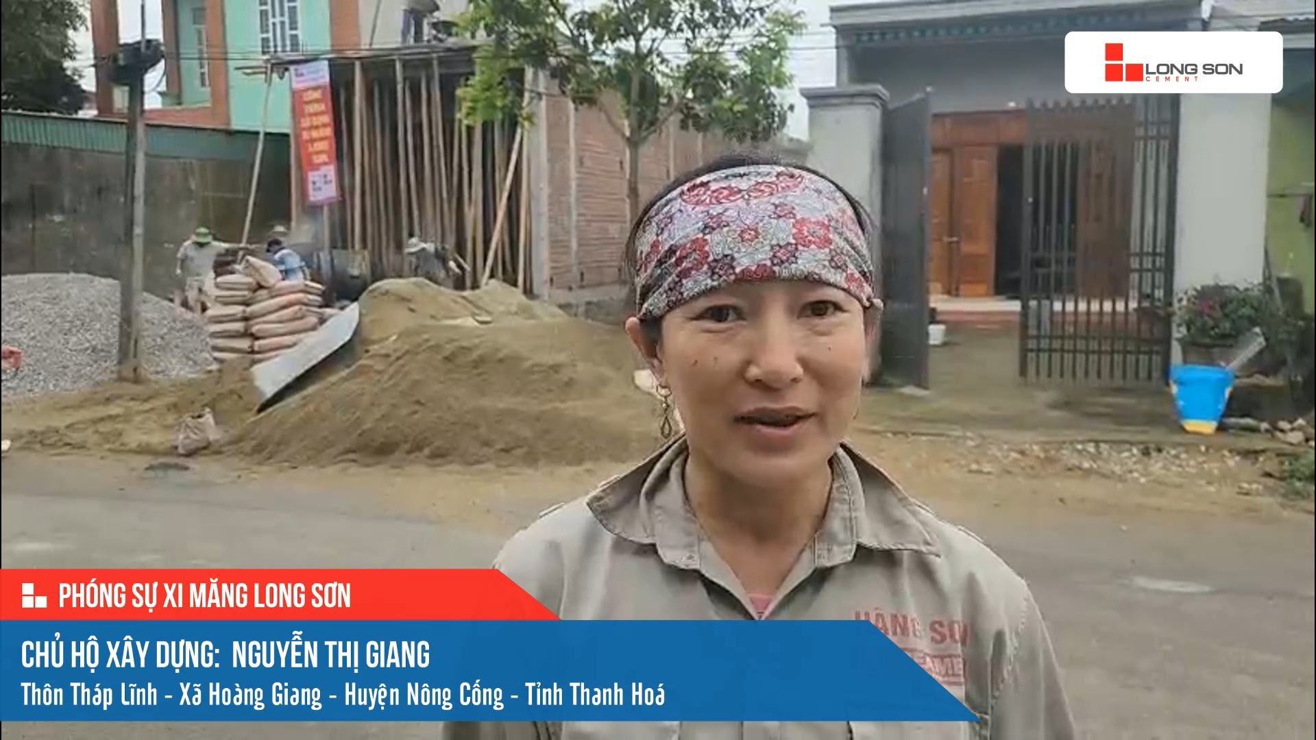Công trình sử dụng Xi măng Long Sơn tại Thanh Hoá 15.04.2023