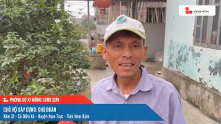 Công trình sử dụng Xi măng Long Sơn tại Nam Định 21.04.2023