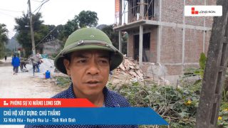 Công trình sử dụng Xi măng Long Sơn tại Ninh Bình 04.05.2023
