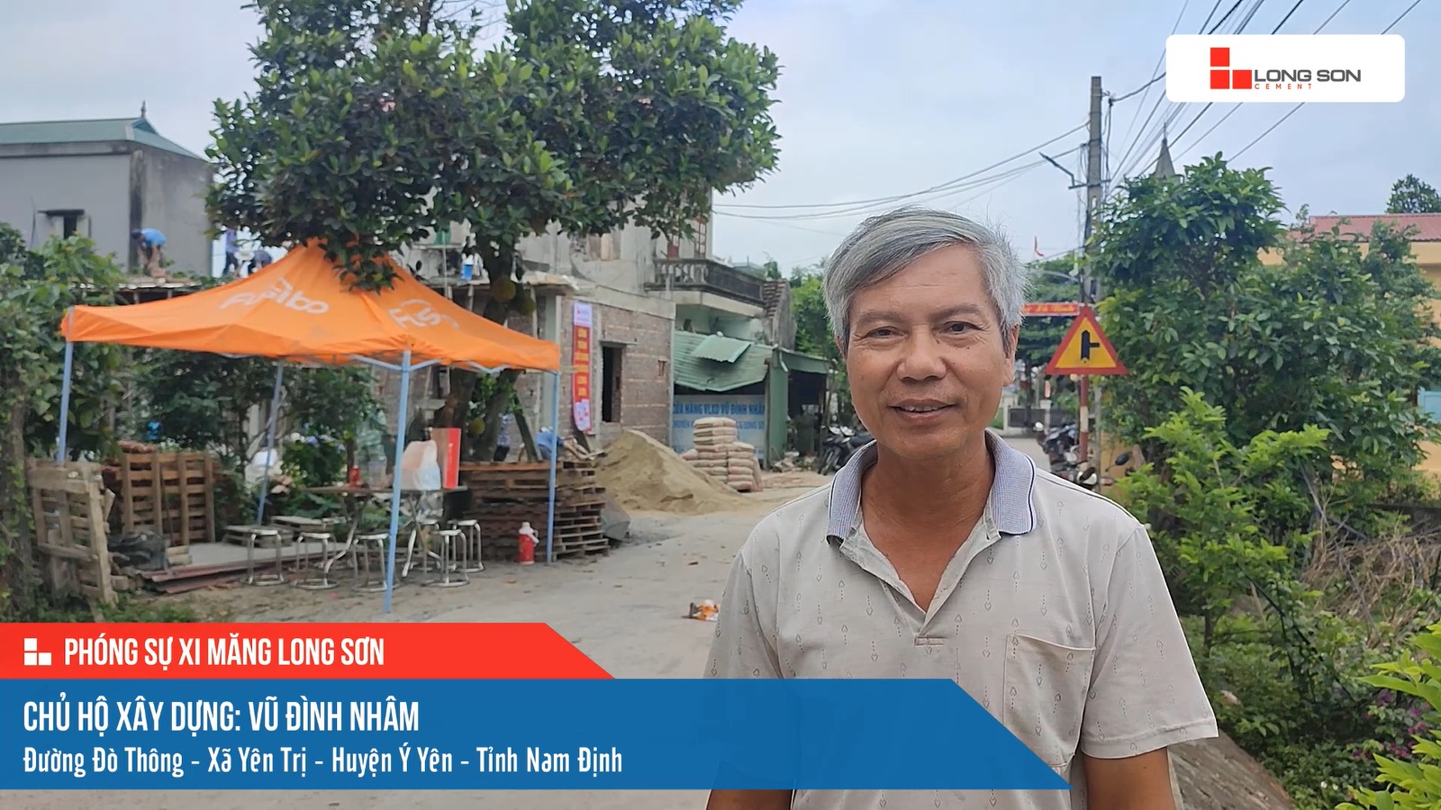 Công trình sử dụng Xi măng Long Sơn tại Nam Định 04.05.2023