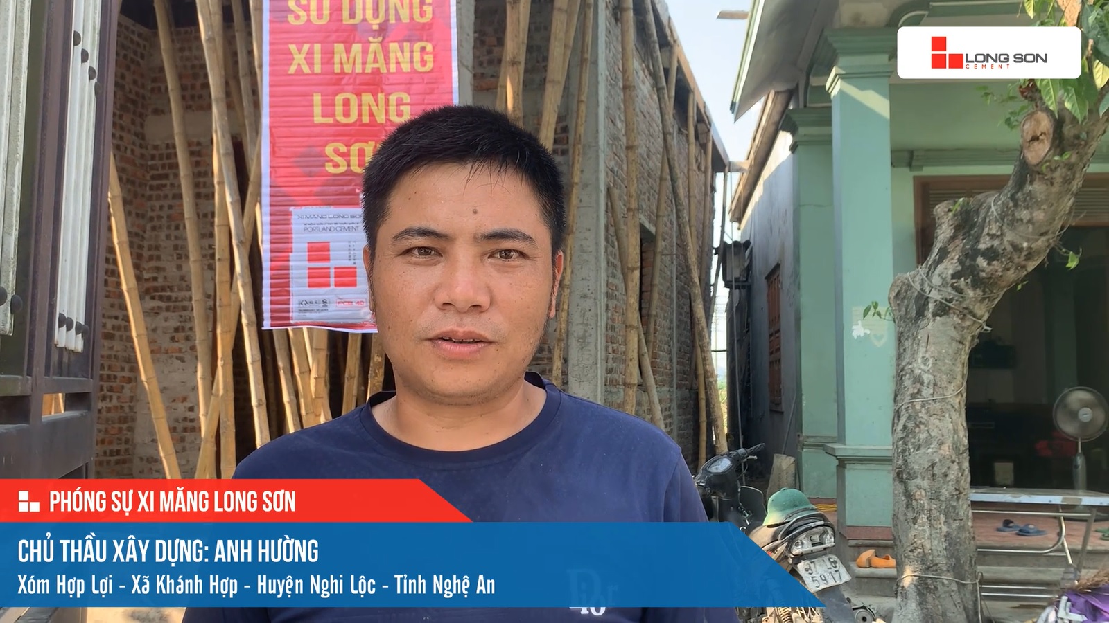 Công trình sử dụng Xi măng Long Sơn tại Nghệ An 04.05.2023