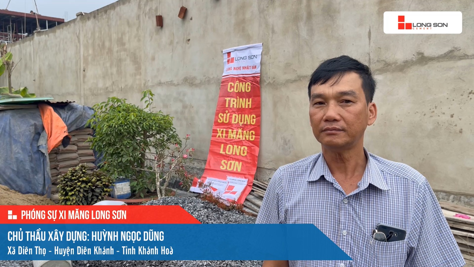 Công trình sử dụng Xi măng Long Sơn tại Khánh Hoà 09.05.2023