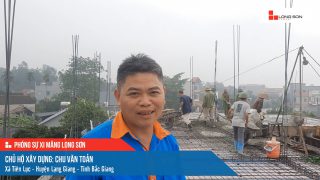 Công trình sử dụng Xi măng Long Sơn tại Bắc Giang 10.05.2023