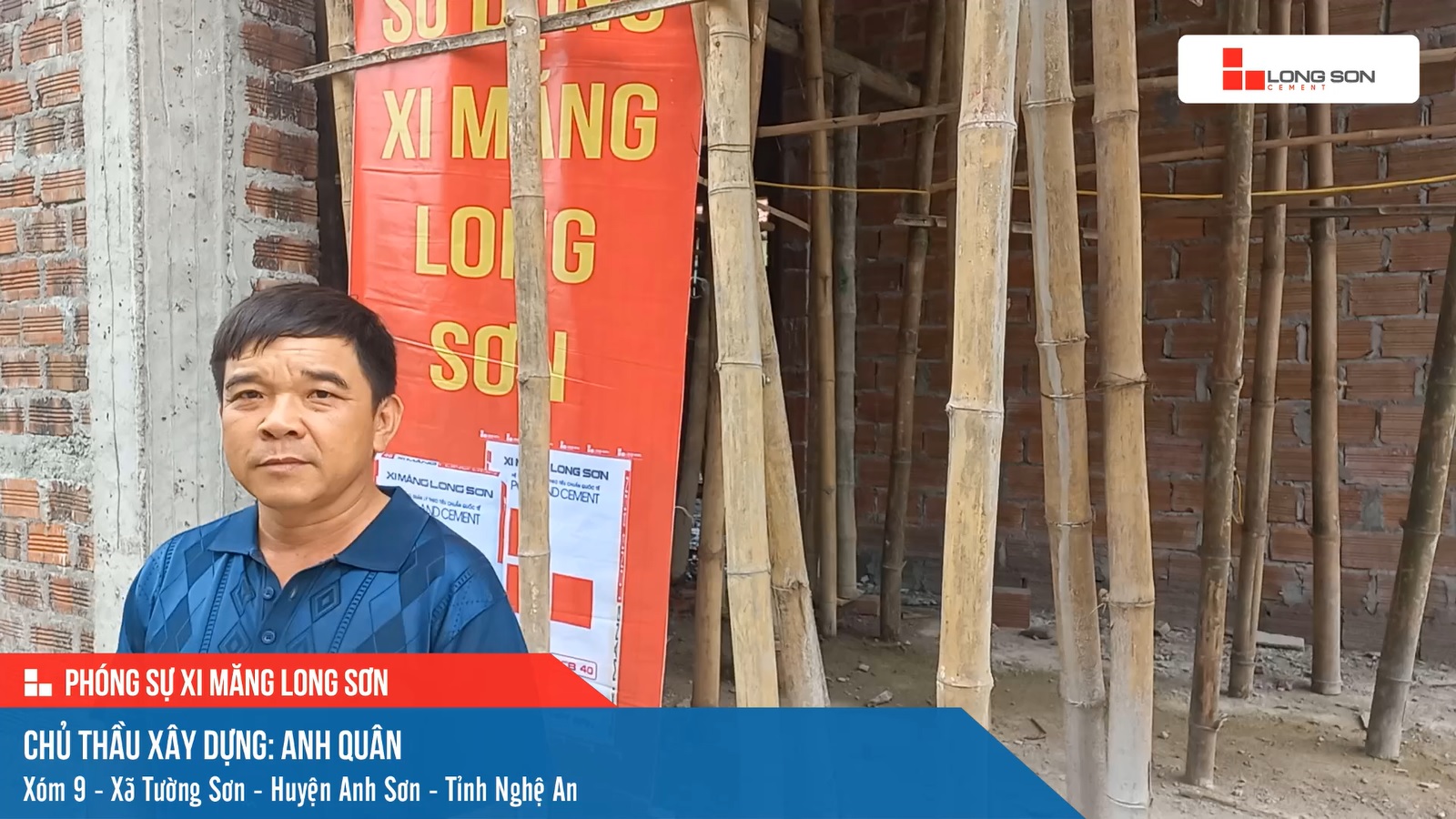 Công trình sử dụng Xi măng Long Sơn tại Nghệ An 10.05.2023